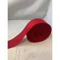 thumbnail image 1 of 2 Red Burlap Ribbon 10 Yards Serged Made In Usa-,, 1 of 1