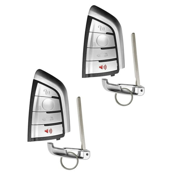 2 Remote Car Key Fob for 2014 2015 2016 BMW X5 X6 NBGIDGNG1 4 Button 434MHz 49 Chip