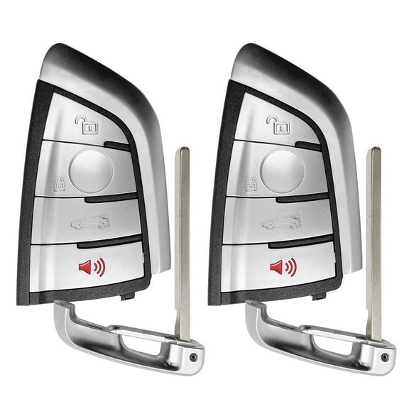 2 Remote Car Key Fob for BMW X5 X6 2014 2015 2016 NBGIDGNG1 4 Button 434MHz