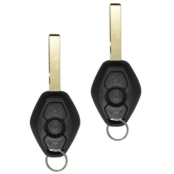 2 Remote Key Fob For 2004 -2010 BMW X3 X5 Z4 Remote Key 315Mhz ID44(7935) chip