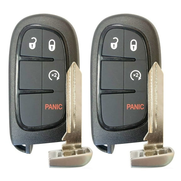 2 Remote Start Smart Car Key Fob Jeep Cherokee 2014-2020 GQ4-54T 4A CHIP 433MHZ