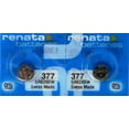thumbnail image 1 of 2 Renata 377 SR626SW Silver Oxide Zero Mercury Electronic Batteries, 1 of 1