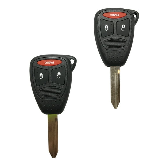 2 Replacement Car Key Fob for Dodge 2004-2013 Durango Remote Key Fob KOBDT04A 315MHZ 46chip