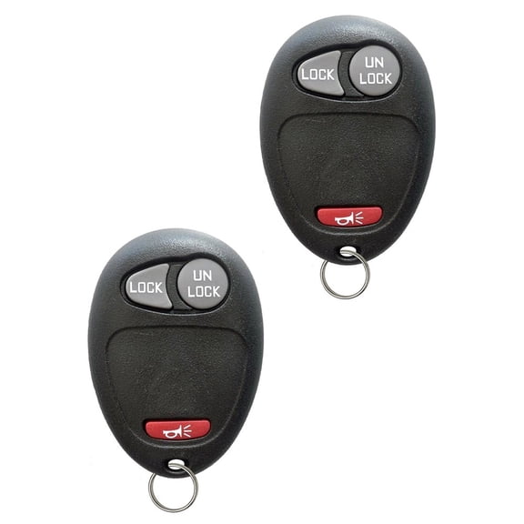 2 Replacement FOR Keyless Entry Remote Car Key Fob for L2C0007T 9364556-4575 315MHZ