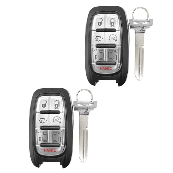 2 Replacement For 2017 2018 2019 2020 Chrysler Pacifica Keyless remote M3N-97395900 433MHZ 4A