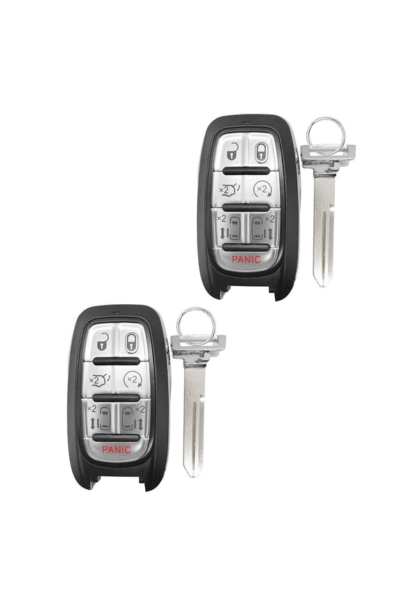 2 Replacement For 2017 2018 2019 2020 Chrysler Pacifica Keyless remote M3N-97395900 433MHZ 4A