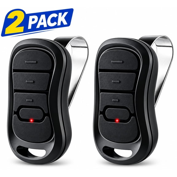 2 Replacement for Genie & Overhead Door Garage Door Opener Remote G3T-R G3T-BX G3T-A, Compatible with All Intellicode Genie Overhead Garage Openers from 1995