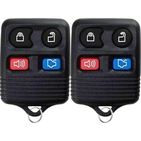2 Replacement Keyless Entry Remote Control Key Fob Clicker Transmitter - Black