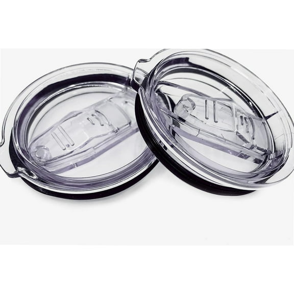 2 Replacement Lids for Stainless Steel Tumbler Travel Cup - Fits OF Inner diameter 3.15 to 3.2 INCH Yeti Rambler and others (20 OZ)