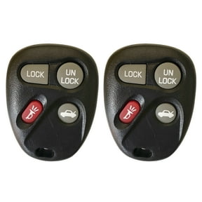 2 Replacement Remote Key Fob 4b Rear for 1996 1997 1998 1999 2000 Chevy Camaro