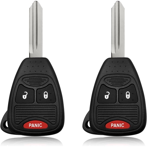 2 Replacement for 2014 2015 2016 2017 Chrysler 200 300 Avenger Caliber Ram Jeep Grand Cherokee Commander Key Fob Remote Control 3 Buttons 315MHz