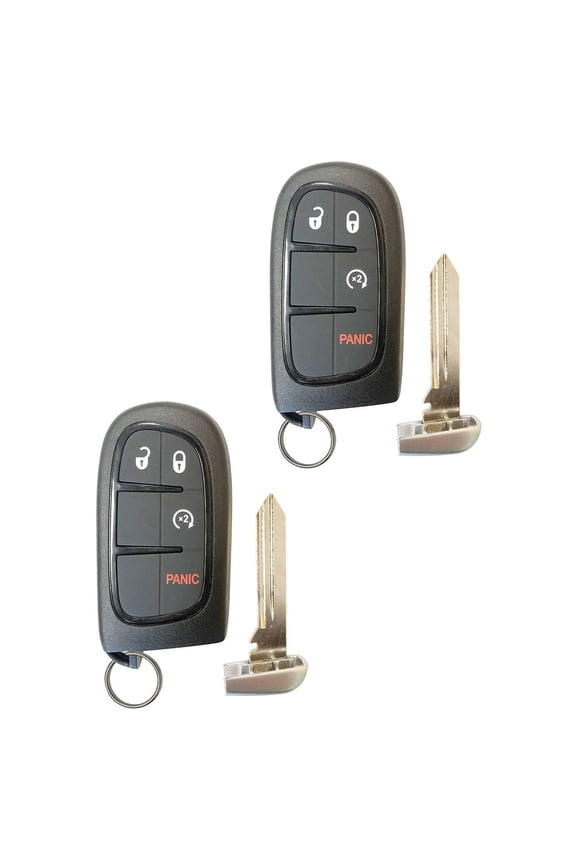 2 Replacement for Dodge RAM 2013 - 2018 Smart Key 4B W/ Starter GQ4-54T 46