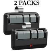 2 Replacement for LiftMaster Chamberlain Sears Craftsman 893MAX Garage Door Opener Remote 2 Pack
