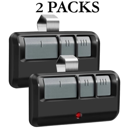 2 Replacement for LiftMaster Chamberlain Sears Craftsman 893MAX Garage Door Opener Remote 2 Pack
