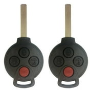 2 Replacement for Smart 2008-2015 ForTwo Remote Car Key Fob KR55WK45144