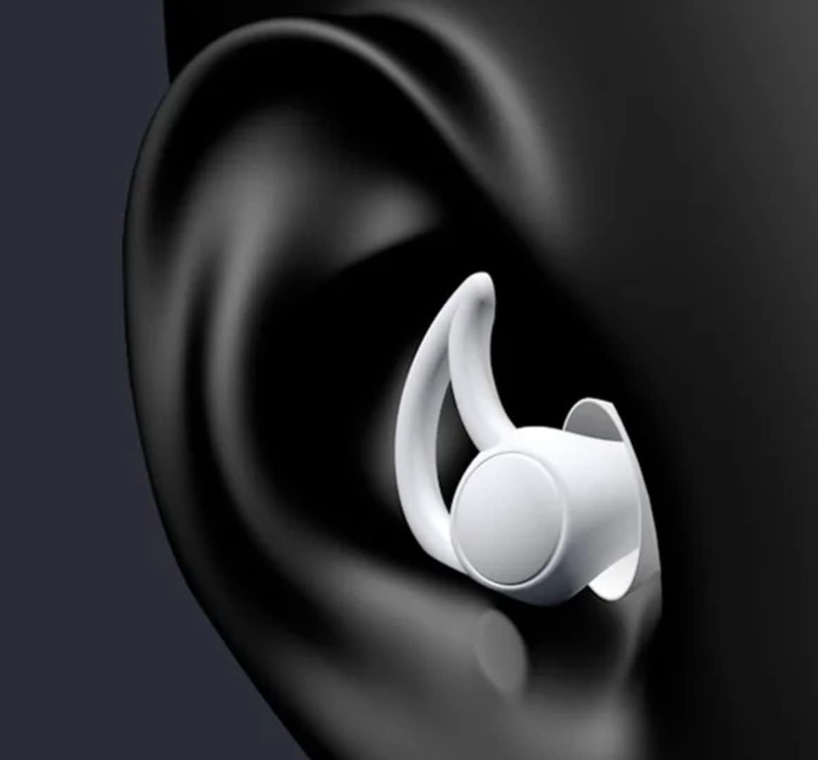 2 Reusable Ear Plugs for Sleeping Noise Cancelling Soft Earplugs for