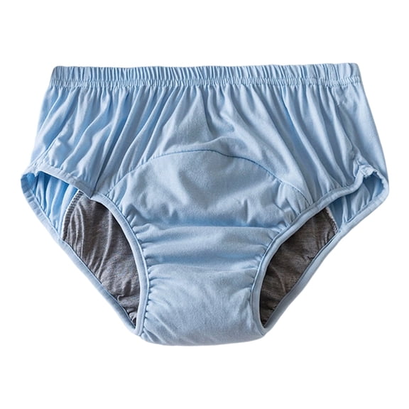 Reusable Protective Underwear for Adults Cotton Washable Leakproof Design Odor-Resistant Comfort Wear