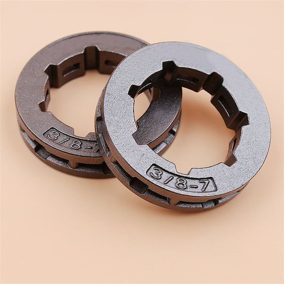 2 Rim Sprocket 3/8" 7 Tooth For Sachs Dolmar 112 113 114 116 117 119 120 Super