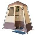 thumbnail image 1 of Ozark Trail 2-Room Shower & Utility Tent Combo Includes 5-Gallon Water Container, Easy Setup, Maximum Occupancy Is 2. Khaki Colour., 1 of 14