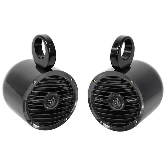 (2) Rockford 6.5" Waterproof Soundbar/Roll Bar Speakers For Jeep Wrangler