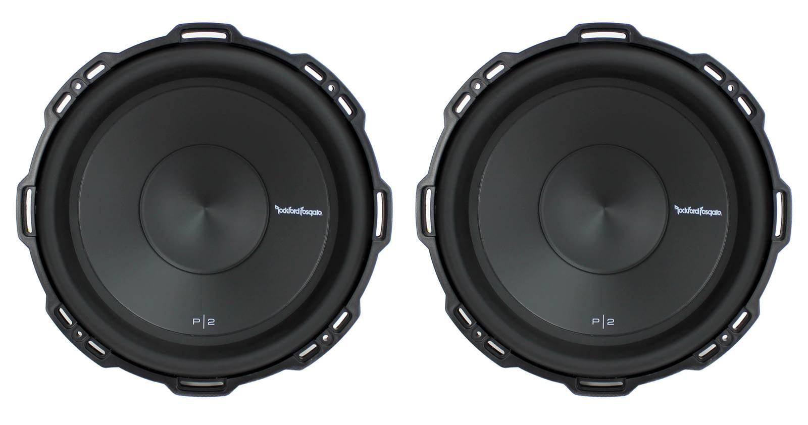 2) Rockford Fosgate P2D212 12