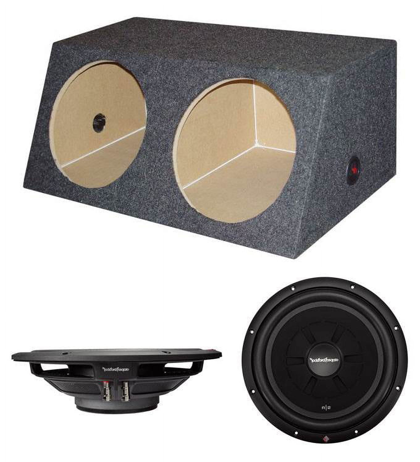 2) Rockford Fosgate R2SD2-12 12