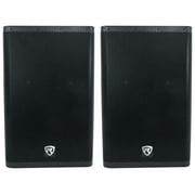 2 Rockville DX15 15 Class D 2000w Powered Active DJ PA Speakers 500w RMS! Loud