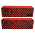 thumbnail image 1 of (2) Rockville Faze Red 50w Portable Bluetooth Speakers w/TWS Wireless Linking, 1 of 14