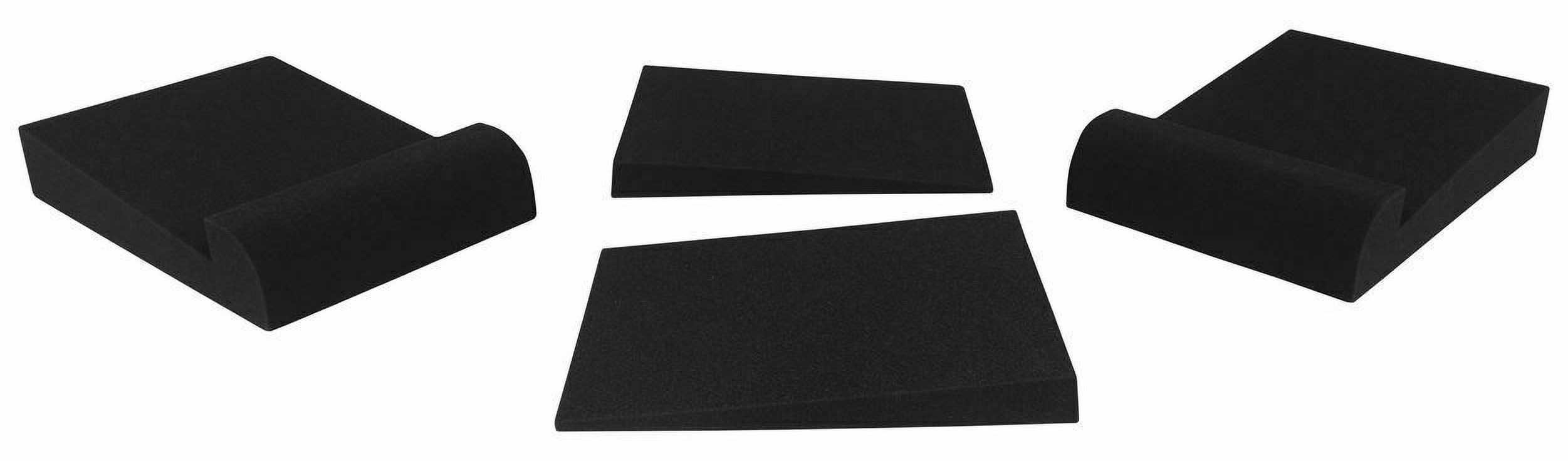 2) Rockville Foam Isolation Pads For Mackie CR4BT Studio Monitor