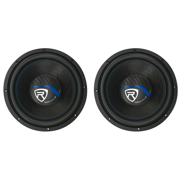 (2) Rockville K5 W12K5S4 12" 1400 Watt 4 Ohm Car Audio Subwoofers CEA Rated Subs