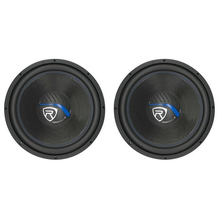 (2) Rockville K5 W15K5S2 15" 2000 Watt 2 Ohm Car Audio Subwoofers CEA Rated Subs