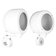 thumbnail image 1 of 2) Rockville MAC40W 4" White Swivel Aluminum Tower Handlebar Speaker Pods ATV/UTV, 1 of 12