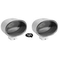 thumbnail image 1 of (2) Rockville MAC69S 6x9" 360° Degree Swivel Chrome Surface Mount Speaker Pods, 1 of 20