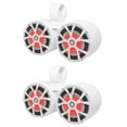 thumbnail image 1 of (2) Rockville RKL80MW Dual 8" 900 Watt Marine White Wakeboard LED Tower Speakers, 1 of 13