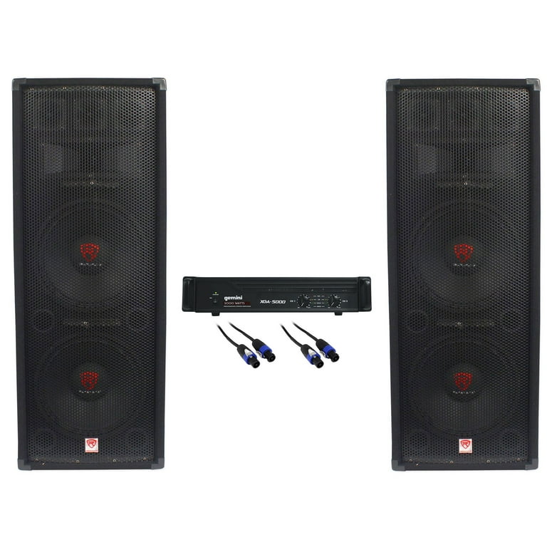 Loudspeaker Rockville Rsg15 28 2) Rockville Dual 15” 3000 Watt