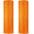 thumbnail image 1 of 2 Roll Christmas Poly Mesh Ribbon,Bexikou Christmas Wired Edge Ribbon 10 Inch x 30 feet Poly Deco Mesh Ribbon for Christmas Holiday Craft Wreaths Decorating, 1 of 1