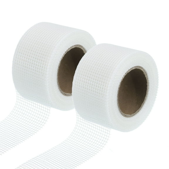 2 Roll Drywall Joint Tape, 2" x 66Ft Self-Adhesive Fiberglass Cement Board Tape
