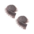 thumbnail image 1 of 2 Roll Faux Fur Fabric Ribbon, Furry Faux Fur Fabric Trim Furry Fabric Shaggy Artificial Fur Fabric Ribbon for DIY Crafts Sewing Clothing, 1 of 9