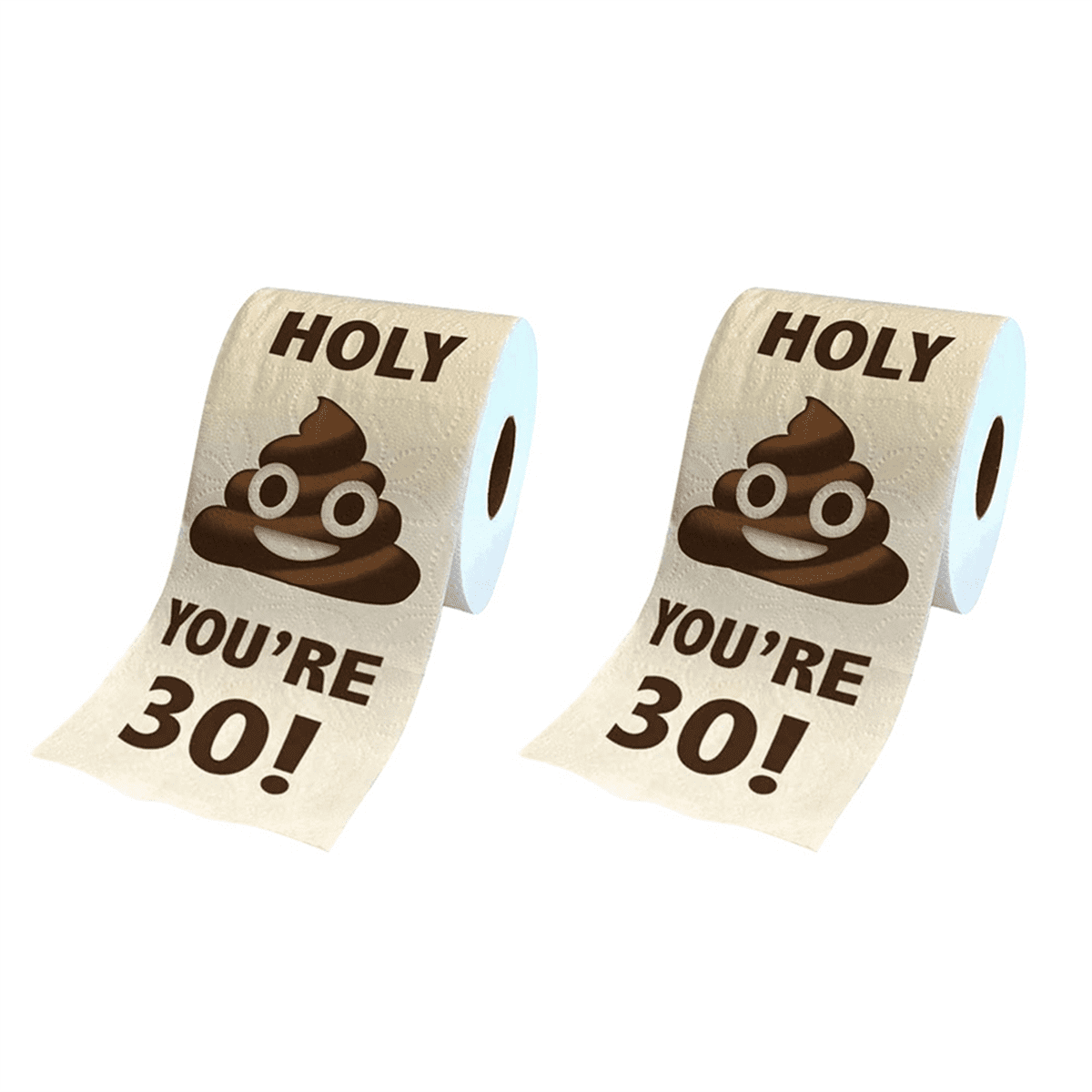 2 Roll Funny Toilet Paper Roll Birthday Gifts for Women Men Gift Toilet