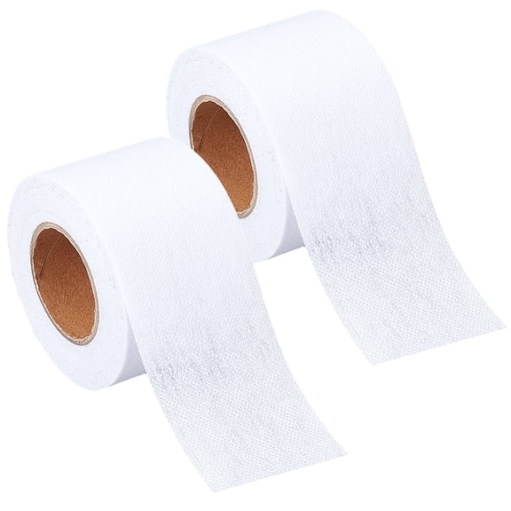 2 Roll Fusible Batting Seam Tape 1.97 Inch x 20 Yards Iron on Hem Tape White Seam Tape Fusible Batting Tape