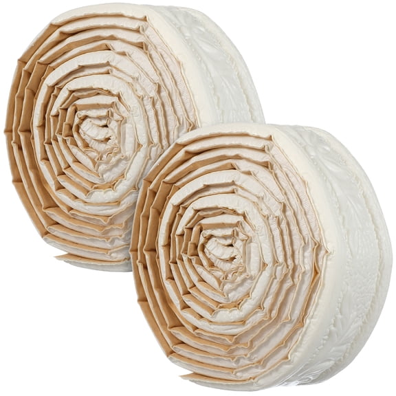 2 Rolls Peel and Stick Wall Border Decor, Removable Self Adhesive Tile Stickers for Wall Decoration