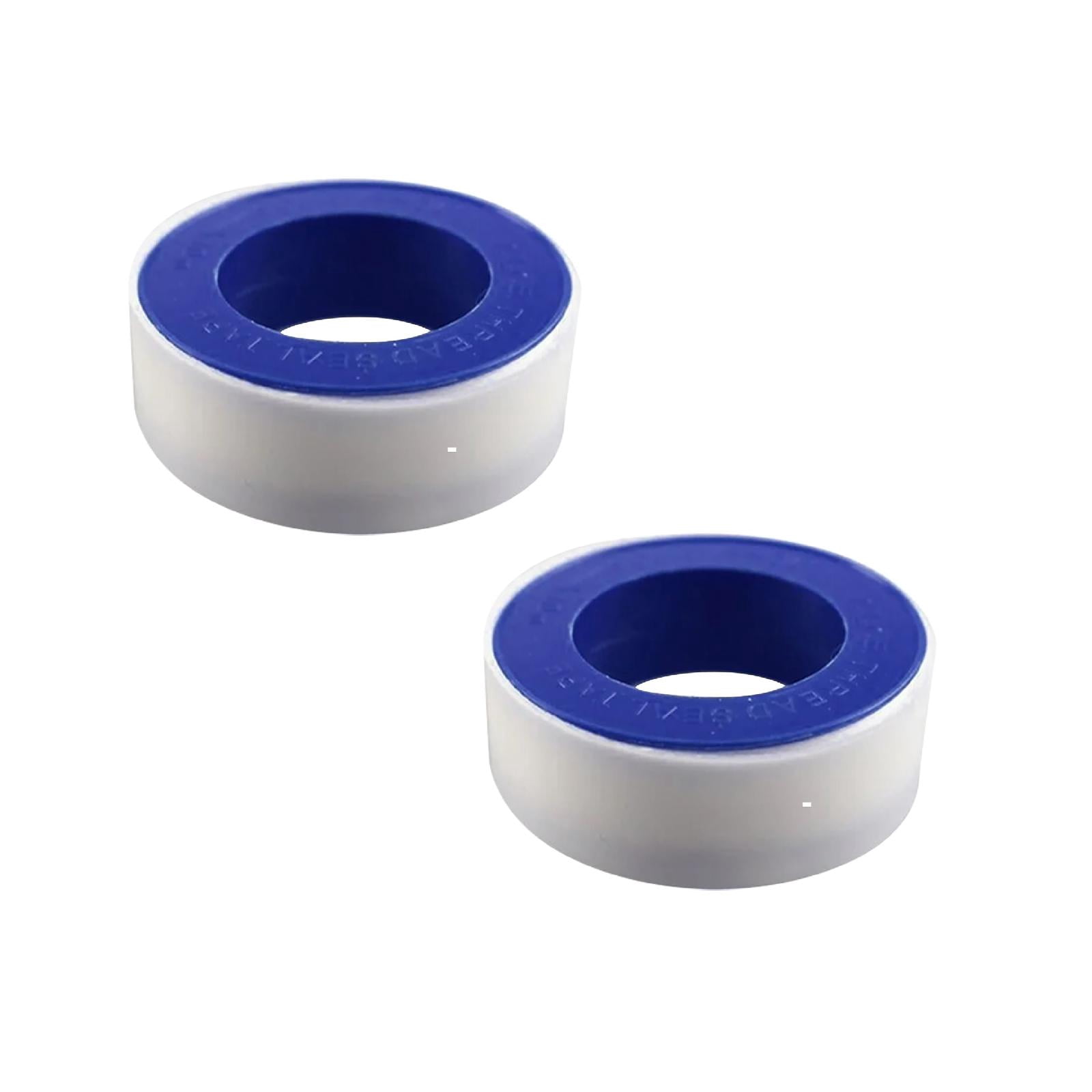 2 Roll Plumbers Tape,Pipe Sealing & Plumbing Thread Tape,Water Sealant Sealing Tape for Shower Head,Plumbing Thread Tap,Water Pipe Sealing Plumbers Tape, High Density Thread Sealant Tape,Blue