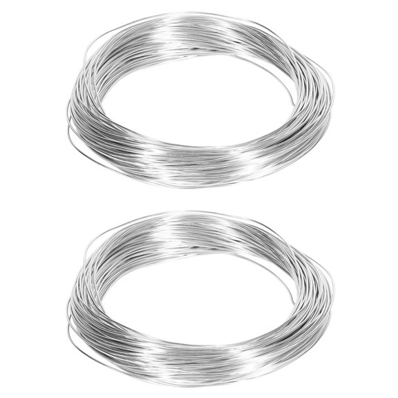 2 Roll of Aluminum Silver for Jewellery Craft, Modelling Making Armatures and Sculpture 2mm x 55M
