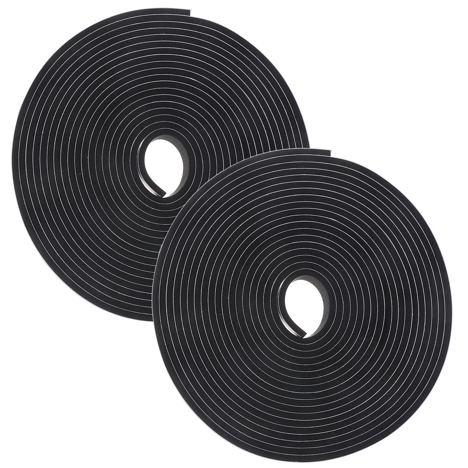 2 Roll of Foams Seal Tapes Self Adhesive Foams Tape Weatherstrip