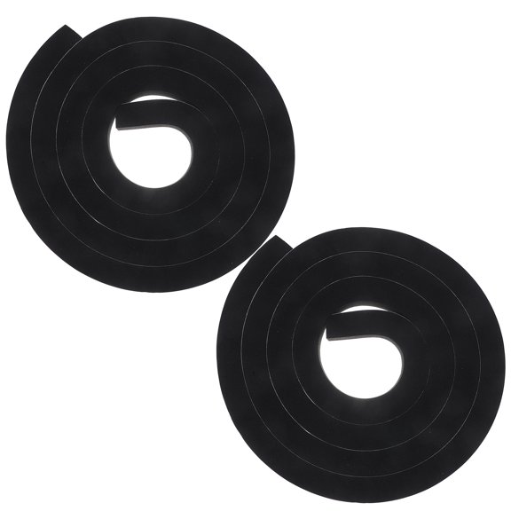 Raindrops Black Weatherproof Self-Adhesive Foam Tape for Window and Door Seam Sealing, and Easy to Install