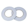 2 Rolls 10mm Silver Foil Tape Mirror Tape PVC Plastic SelfAdhesive