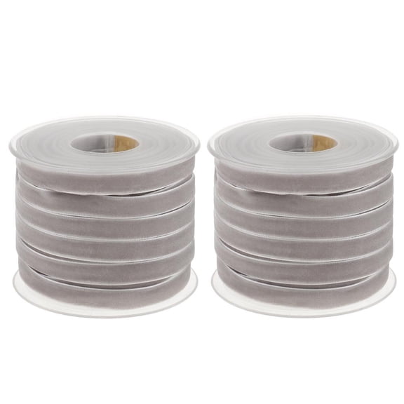 2 Rolls 20 Yards Boots Shoes Embellishments Gray Ribbon Wedding Party Gifts Wrapping Ribbon Leopard Velvet Ribbon 1cm