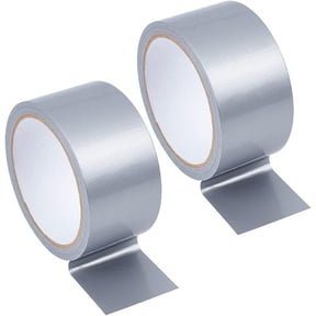 2 Rolls 21.8Yds x 1.8" Bookbinding Repair Cloth Tape Book Repair Fabric Hanging Tape Safe Vinyl Library Book Hinging Repair Craft Tape Adhesive Tapes Acid Free Archival Durable Tape