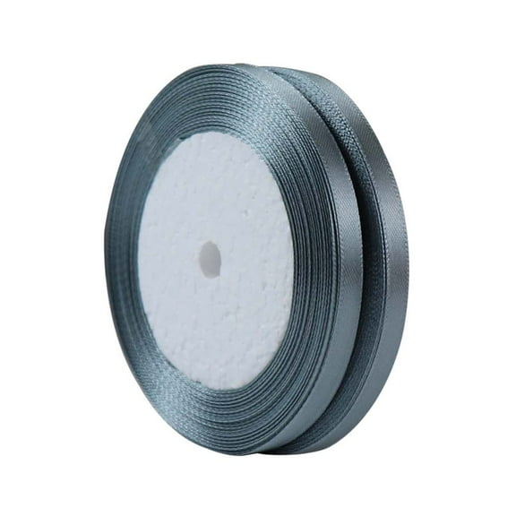 2 Rolls 25 Yards/Roll Single Face Satin Ribbon Total 50 Yards Used for Gift Packaging Wedding Party Christmas Decoration DIY Handicrafts Bow Ribbon