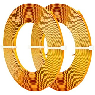 Adornville Brass Bezel Wire Dead Soft 28 Gauge x 3/16 x 10 Feet by Eam Jewelry Design & Supply, LLC